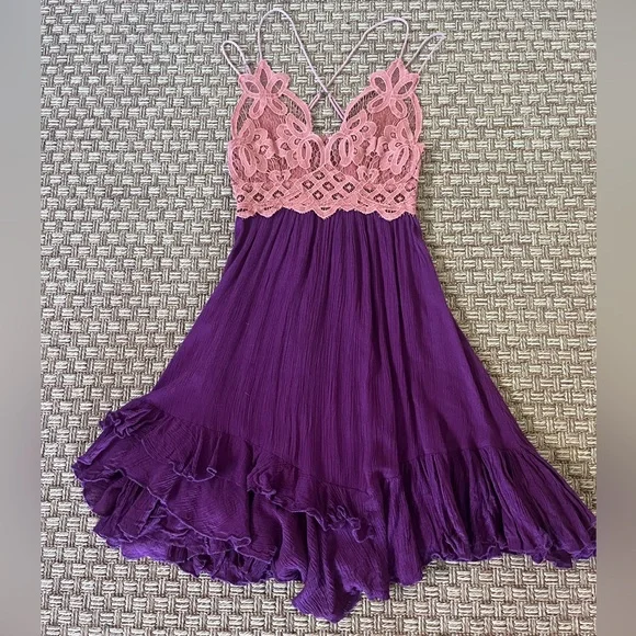 Free People Adella Mini Dress - Picture 3 of 9